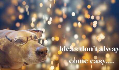 Hazel: "Ideas don't always come easy..."